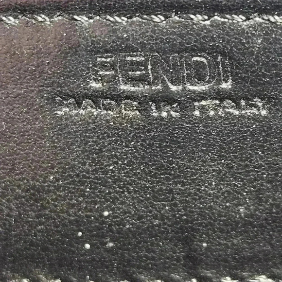 FENDI  Zip Around Black Wallet - Picture 2 of 16